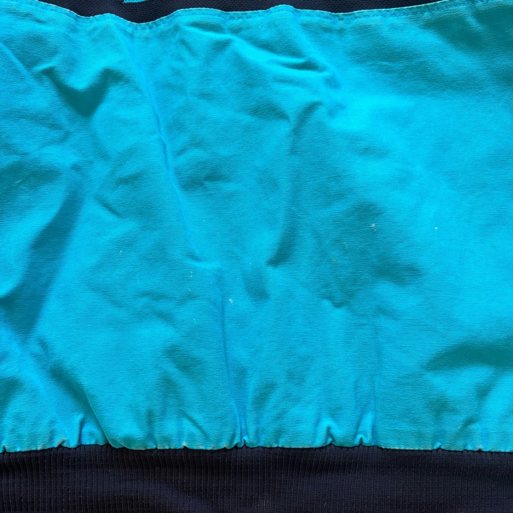 teal jacket
